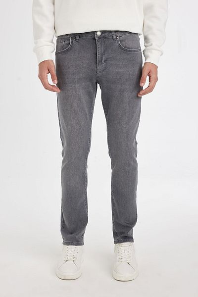 DeFacto Pedro Slim Fit Jeans - κανονική μέση, στενό πόδι D6470ax24au