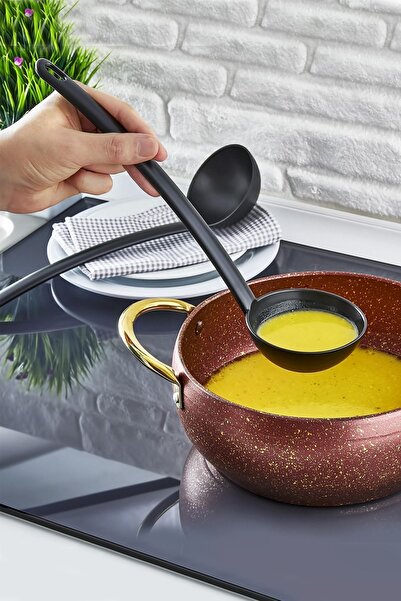BARENDA Black Teflon Ladle