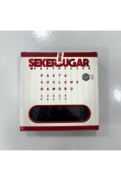 ŞEKER & SUGAR Şeker Sugar SİYAH Şeker Hamuru 1 KG