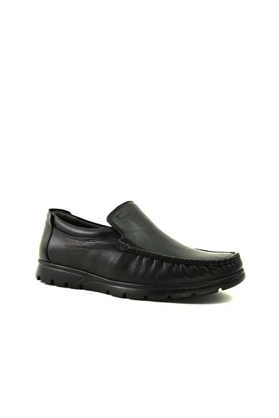 Forelli 32628 Pantofi negri pentru bărbați din piele naturală