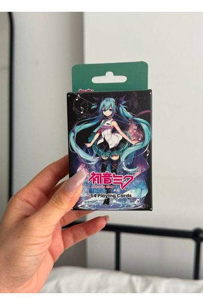 purple dragon Anime Hatsune Miku Playing Poker Card, Playing Deck