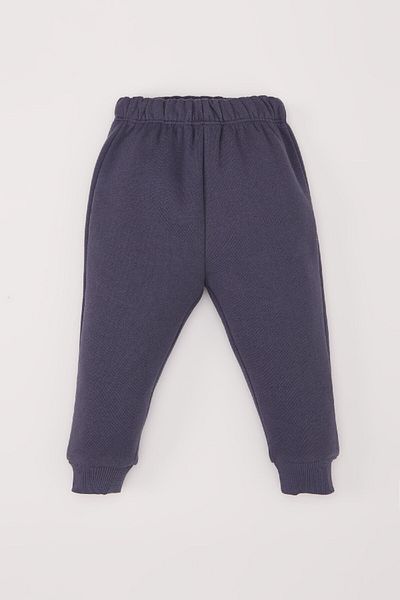 DeFacto Mikina s potiskem Crew Neck a tepláky s elastickým pasem pro chlapečka, 2dílná sada – D6767A524Wn