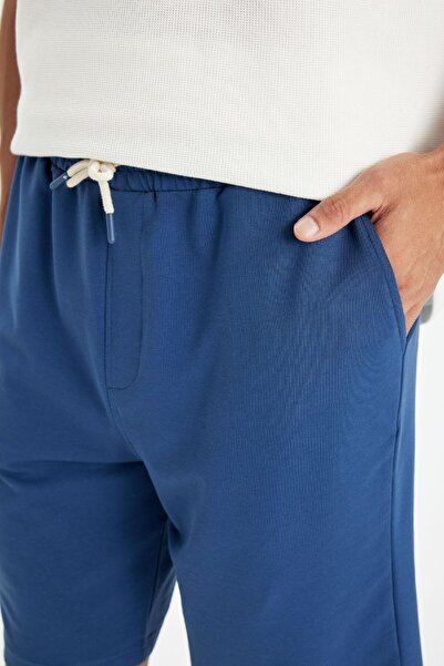 DeFacto Basic Straight Bermuda Shorts with Regular Fit Pockets D7933Ax24Sm