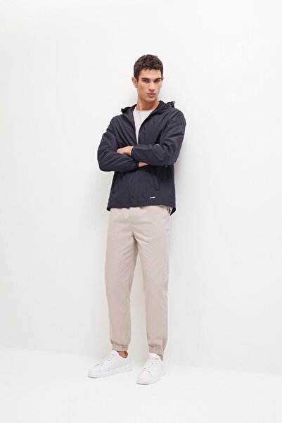 DeFacto Water Repellent Double-Sided Slim Fit Slim Fit Hooded Zip-Up Coat C5821Ax25Sp