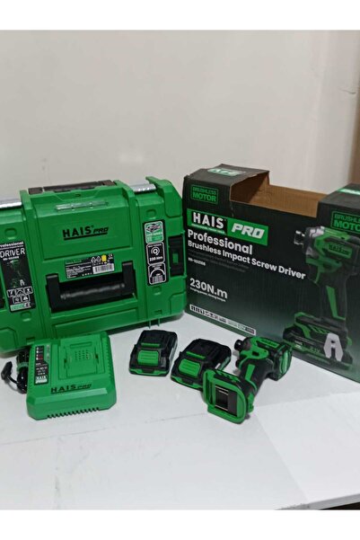 Hais PRO AKÜLÜ VİDALAMA DARBELİ SOMUN SIKMA 21 V 2 AH 230NM RB-SD2108