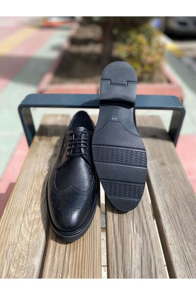 Fosco 9099 Hakiki Deri Eva Taban Erkek Klasik Ayakkabı