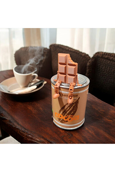 Melodyone Kahve Tutkunlarına Özel Dekoratif Ayakları Sallanan Çikolata Figür ...