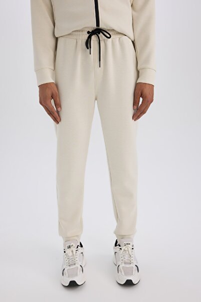 DeFacto Slim Fit Athlete Jogger Tracksuit - Slim Fit Skuba Diver Fabric - Standard Leg Waist