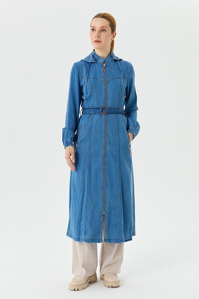 Doque Blugi subțiri Jumătate pardesiu Araboy Cap Wearcoat Summer 54038