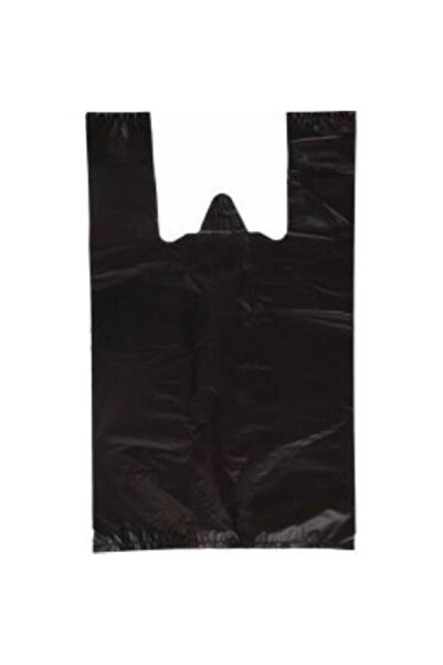 Genel Markalar Küçük Boy Siyah Ekonomik Atlet Poşet 25x42 1 kg