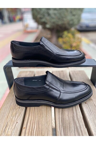 Fosco 2944 Hakiki Deri Eva Taban Erkek Klasik Ayakkabı