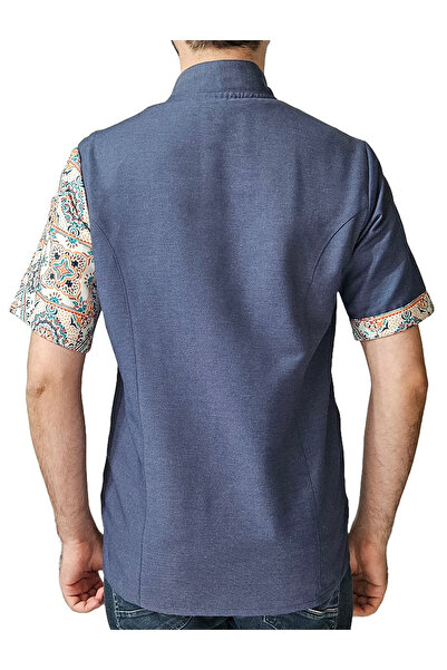 Ant Rotagrup Üniforma ve İş Elbiseleri Jachetă de bucătar unisex - cu model, chiric, mânecă scurtă, top de bucătărie de vară