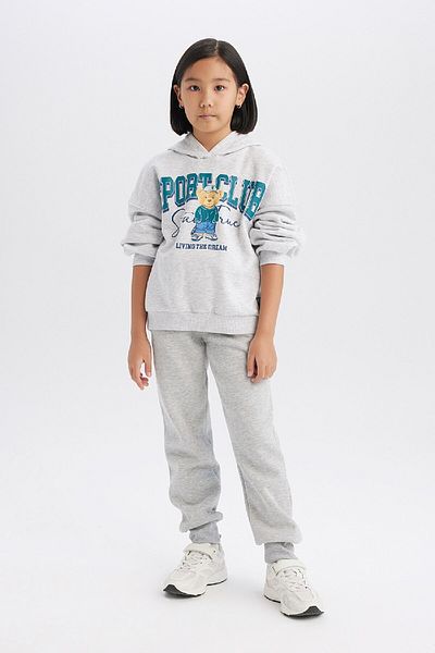 DeFacto Κοριτσίστικο Basic Straight Thick Jogger Sweatpants 3184067