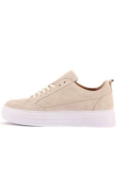 iskarpino Γνήσιο δέρμα με κορδόνια Suede Beige Ανδρικά αθλητικά παπούτσια casual καθημερινά