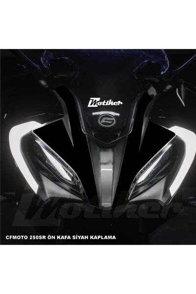 Motiker CFMOTO 250SR Ön Kafa Kaplama Modeli Siyah Renk
