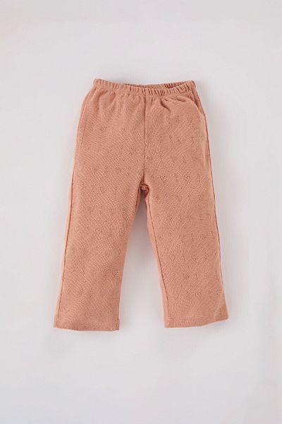 DeFacto Langarm-Rippenpyjama-Set für Babys – D7168A524WN