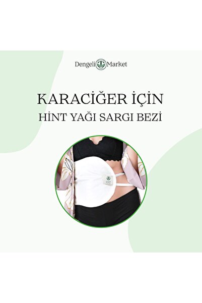 Dengeli Market Üst Karın Bölgesi (Karaciğer) Sargı Bezi; % 100 Pamuk, Saklama...