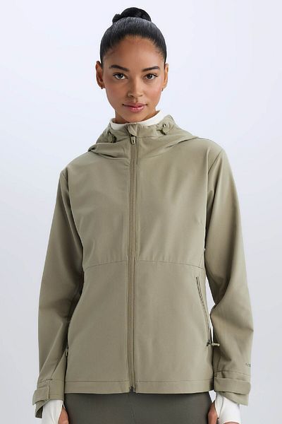DeFacto Door Fit Water Repellent, Flexible Texture with Zippers, Seasonal Coat D6084Ax25Sp