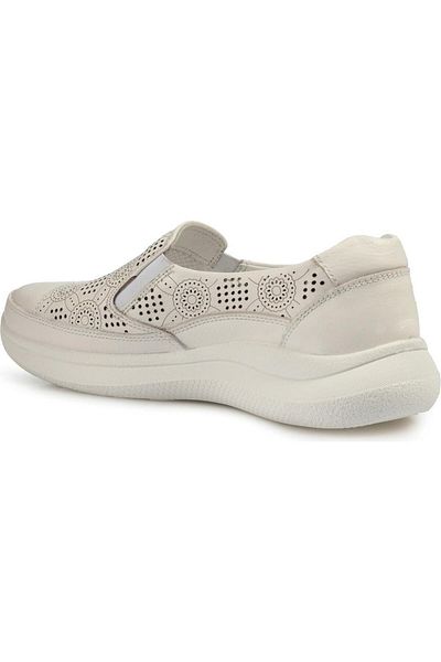 Forelli Queen 27903-g Pantofi de damă, alb, din piele naturală