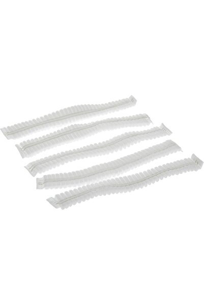 Generic 100 Pieces Disposable Hair Net White Cover For Salon Cooking Housework Etc