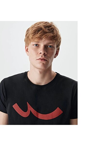 Ltb Ανδρικό μπλουζάκι με κοντό μανίκι με λαιμόκοψη Peyoro Black 1225841826089200