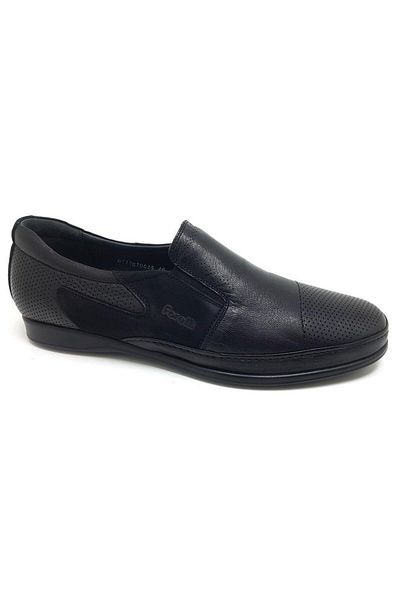 Forelli 10645-h Wayne Black Pantofi pentru bărbați din piele naturală