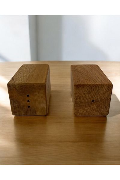 GİTTİGİTTİ Magnetic Handcrafted Hornbeam Spice Rack