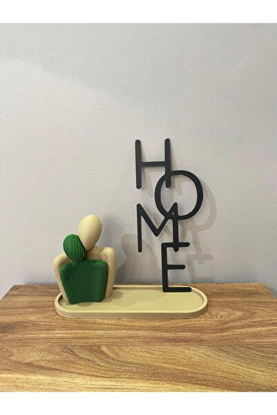 Ela Crafts Μοντέρνο Σχέδιο HOME Lettering – Αυτοκόλλητο Διακοσμητικό Γράμματα για Τοίχο & Πόρτα |   Κομψό και ελαφριά μινιμαλιστικό