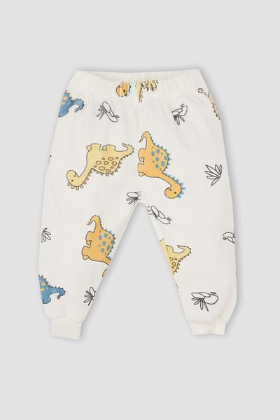 DeFacto Set pentru bebeluși: hanorac și pantaloni de trening Dinosaur Lap altitudine D5940a
