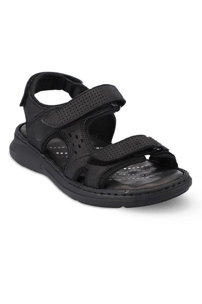 Forelli 40526 Ανδρικά σανδάλια από γνήσιο δέρμα Bruce Black Nubuck