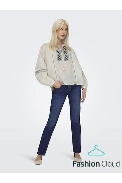 ONLY Yüksek Bel Likralı Jean 15311966