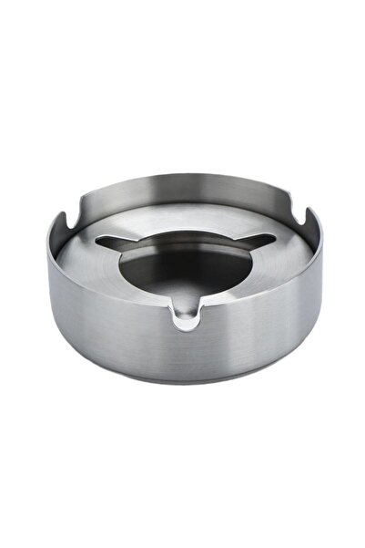 Falconetti Steel 8 cm Cafe Restaurant Restaurant Round Ash Tray Ashtray Cin955