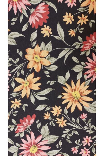 gonk Round, Country Patterned, Duck (Liquid Pusher, Stain Proof) Fabric, Tablecloth