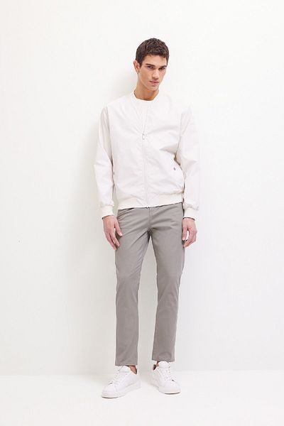 DeFacto Παντελόνι Slim Fit Gabardine Chino Canvas B2089ax25sp
