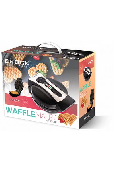 Generic Aparat de vafe WM 3002 BK, 750 W