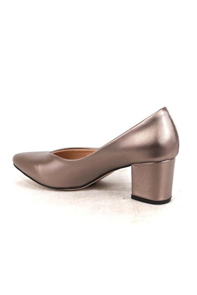 Ustalar Ayakkabı Çanta Platin Kadın Topuklu Ayakkabı 360.411