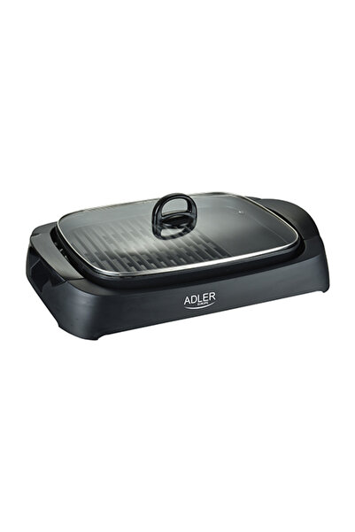 adler Electric Grill With Glass Lid Ad 6610, Power 2200 W