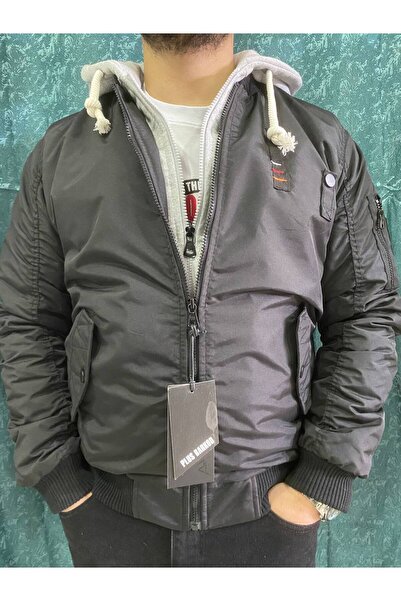 Omerta Mevsimlik Seyyar Kapüşonlu Bomber Mont