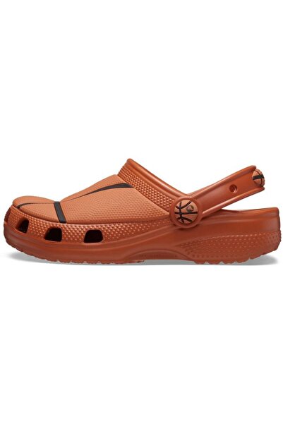 Crocs Παιδικές παντόφλες κλασικού μπάσκετ Clog K καφέ 210156-805