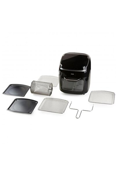 Domo DO534FR Φριτέζα 3 σε 1, Φούρνος θερμού αέρα, Στεγνωτήριο τροφίμων, 1800W, 10 l, 8 προγράμματα, ψηφιακή οθόνη