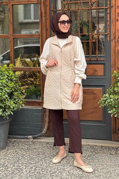 Moodbasic Vest Mb28.70 Beige