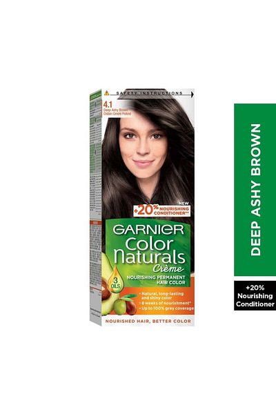 Garnier Garnier Color Naturals Deep Ash Brown Hair Dye - 4.1