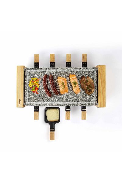 LİVOO Gratar raclette Livoo DOC219, 8 persoane