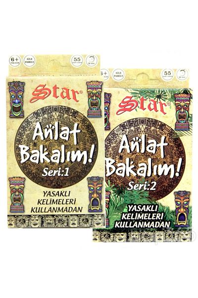Chantaky Let's Tell Double Taboo Cards Game Survivor Card Game - Series 1 and 2 Two Banned Words Card Game