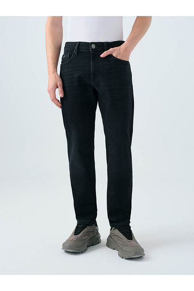 Loft Ανδρικό τζιν παντελόνι Tony Slim Fit Black Lf2038715