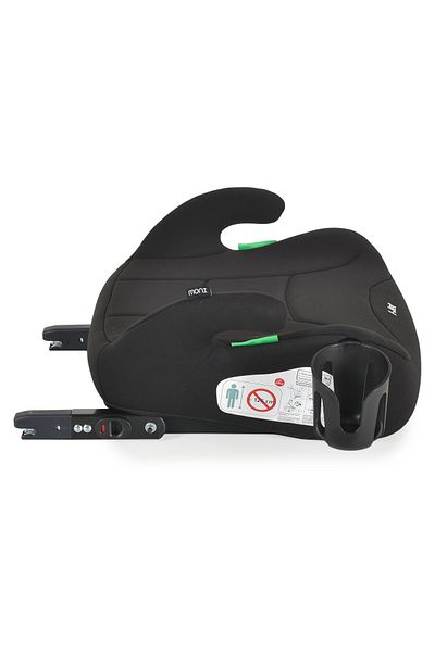 OEM Inaltator Auto cu Isofix si Suport Pahar Moni I-Jet Negru, 125-150cm, Tapiterie detasabila