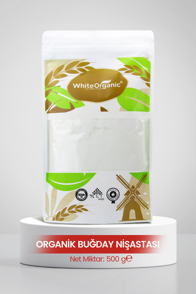 White Organic Organik Buğday Nişastası 500 gr
