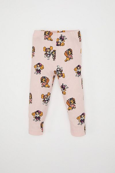 DeFacto Paw Patrol Baby-Pyjama-Set für Mädchen – langärmlig, geripptes Leibchen, elastische Taille, D8649A524AU