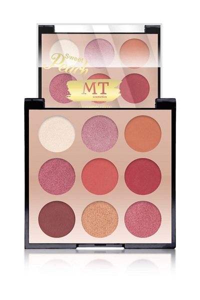 Makeuptime 9-Piece Square Eyeshadow Palette - Model 01