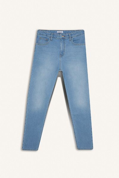 DeFacto Pantaloni Lina Comfort cu picior drept normal, spălat cu zăpadă D7946AX25SP